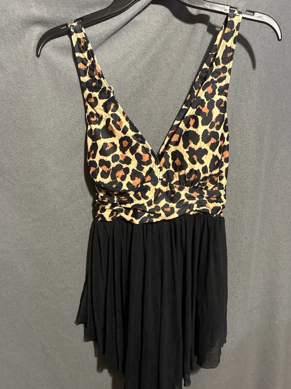 Aidonger Leopard print one piece suit
